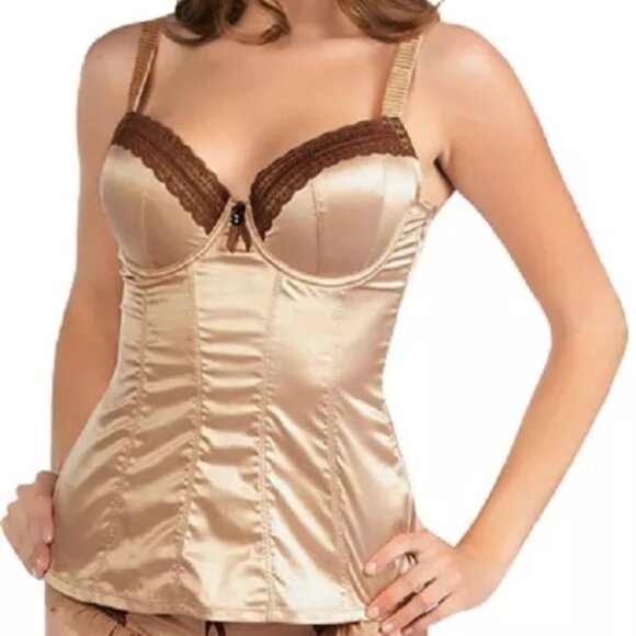 Affinitas Parfait Fiona Padded Camisole 2706 34G UK/34I US Champion lace up back - Picture 2 of 4